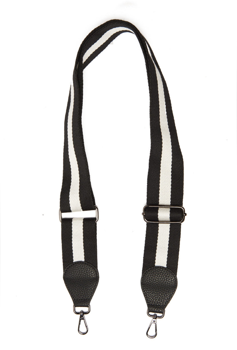 Bag Strap ~ Black & White