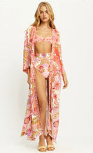 Load image into Gallery viewer, Malibu Kimono Coral
