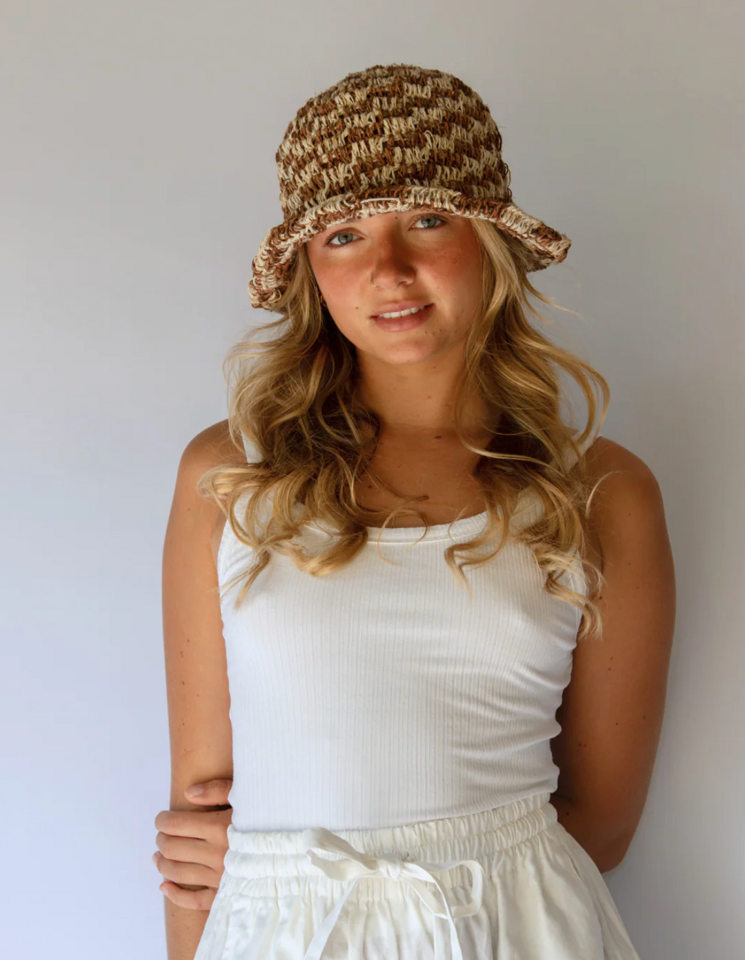 Peggie Bucket Hat // Tully Check