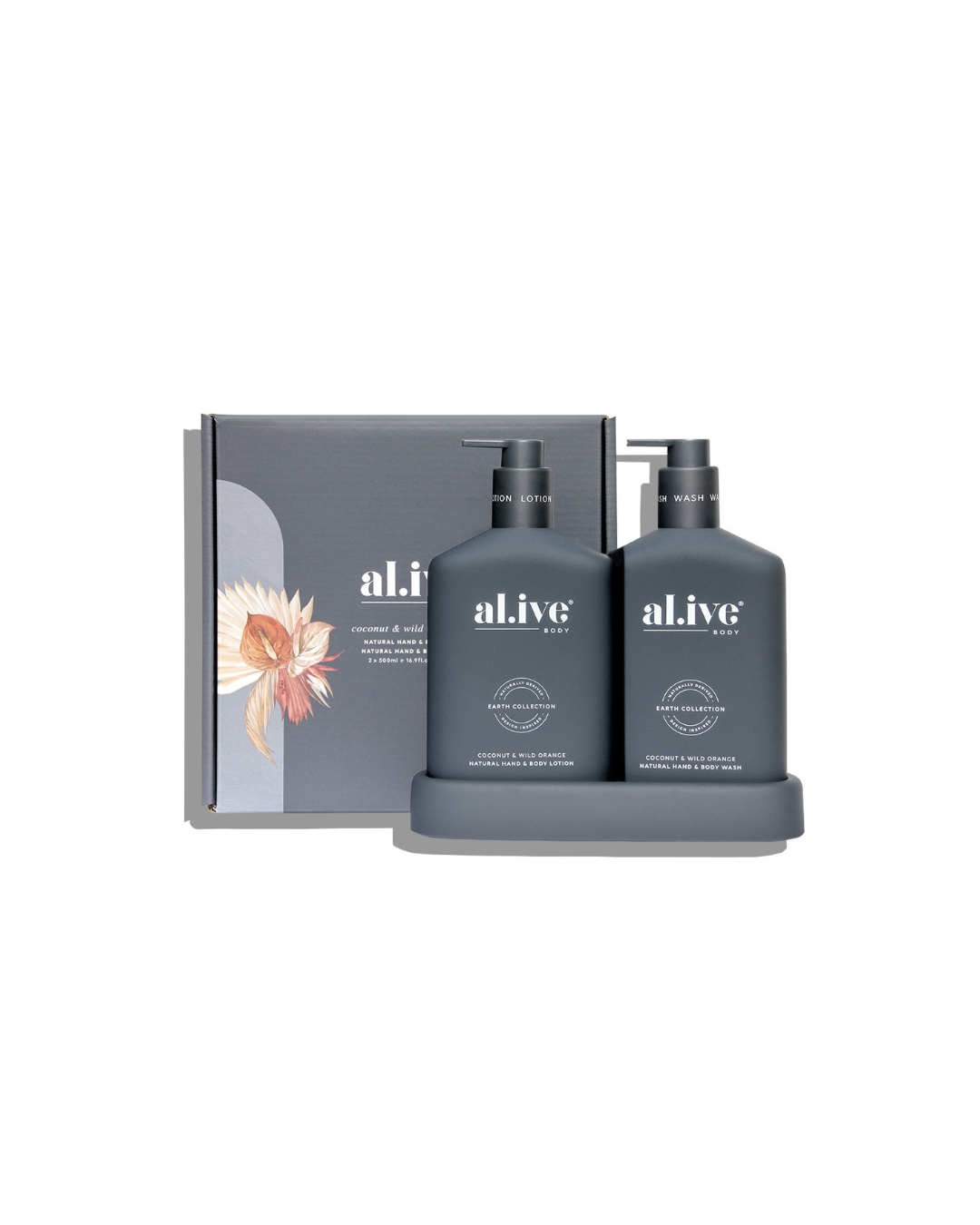 Wash & Lotion Duo + Tray - Coconut & Wild Orange