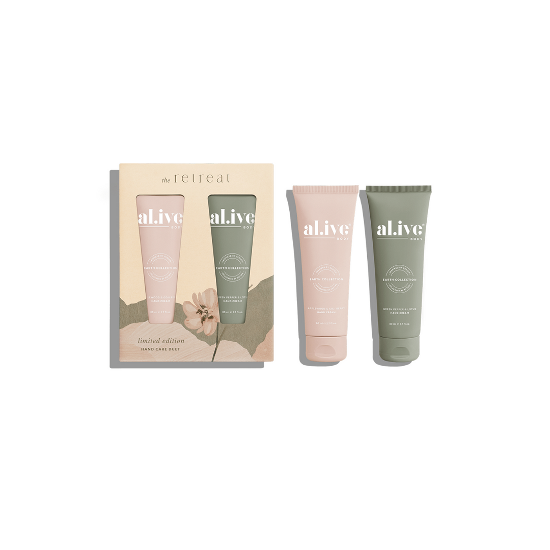 Hand Care Duet - Applewood & Goji Berry + Green Pepper & Lotus