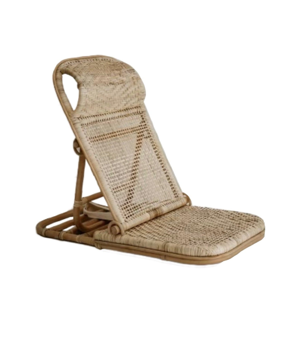 Rattan Beach Lounger