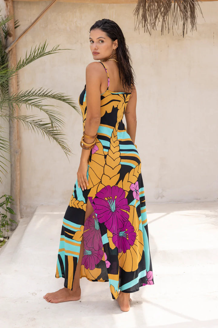 Pre-order Summer Breeze Maxi - Peacock Royale