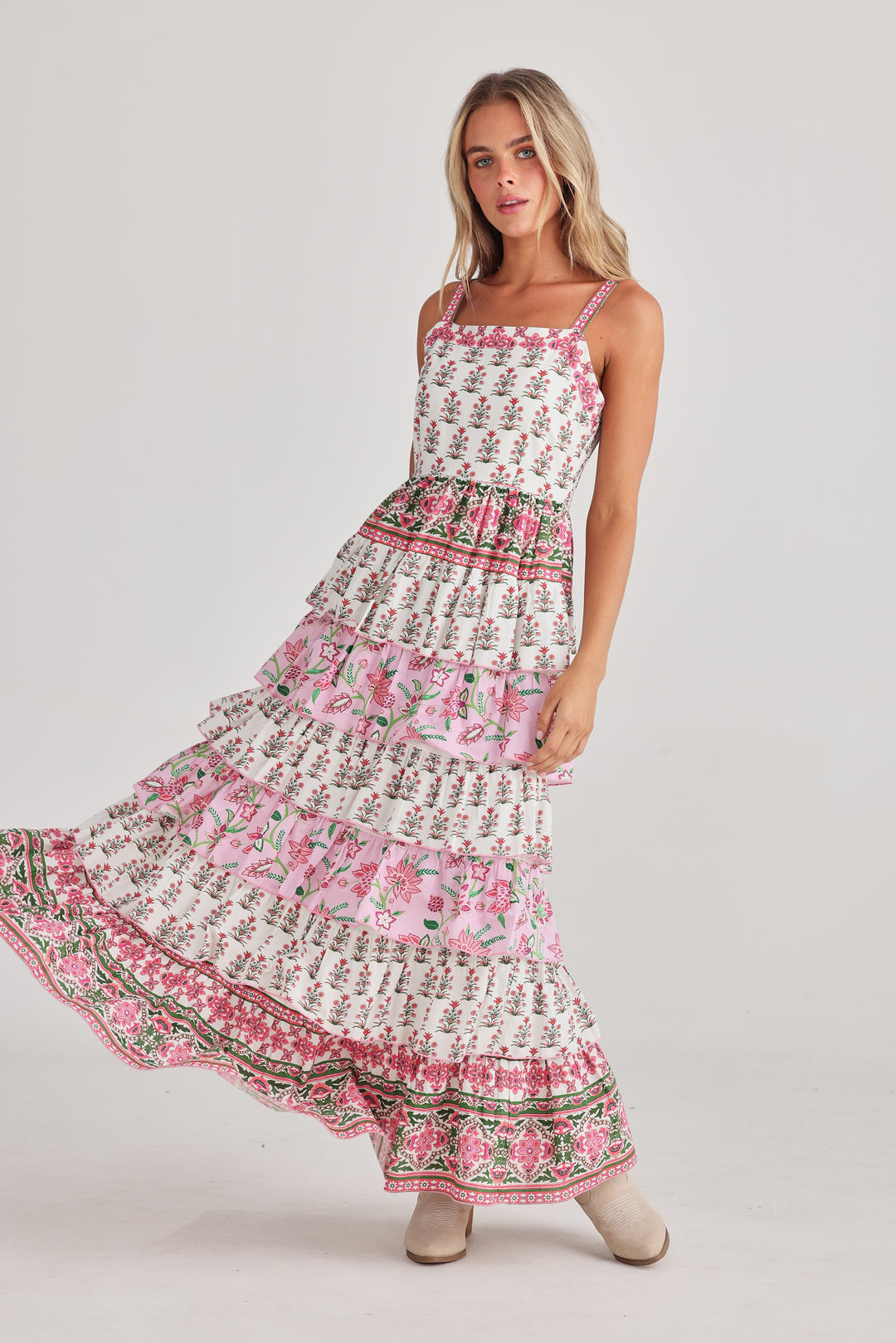 Paloma Dress Strawberry Fields