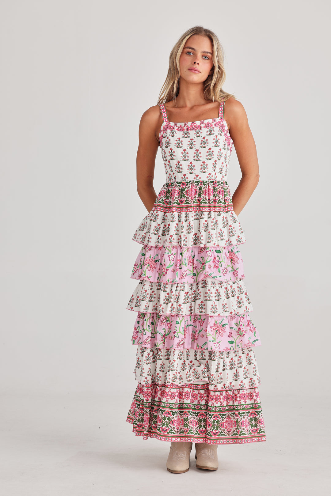 Paloma Dress Strawberry Fields