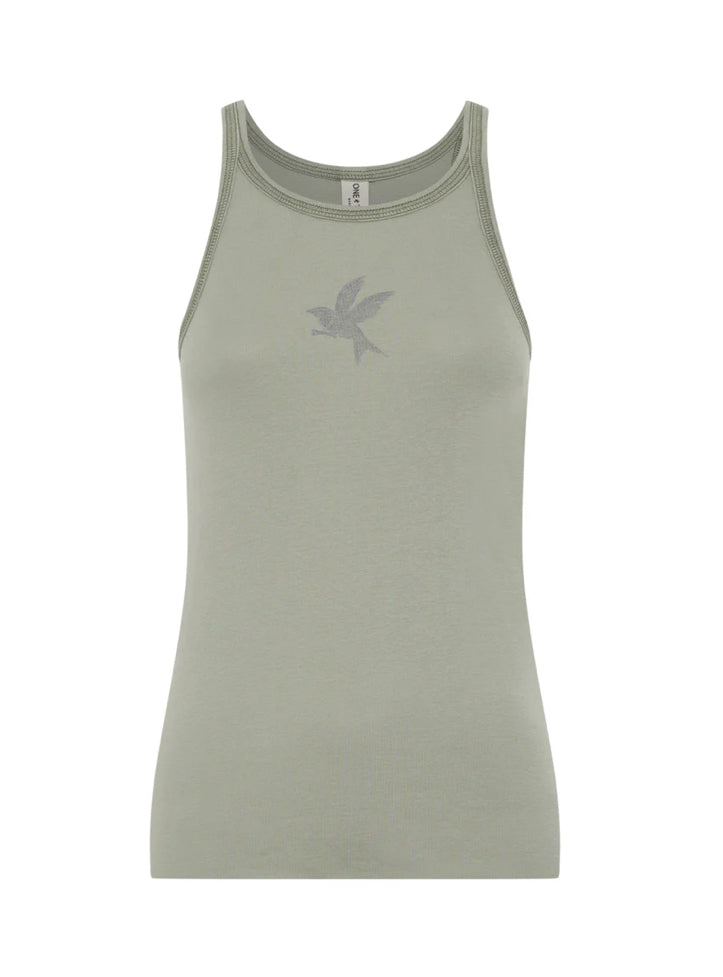 Sage One Teaspoon Fine Rib Singlet