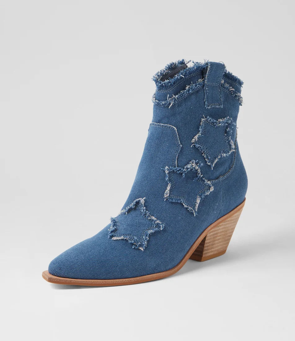 Dibi Denim Ankle Boots