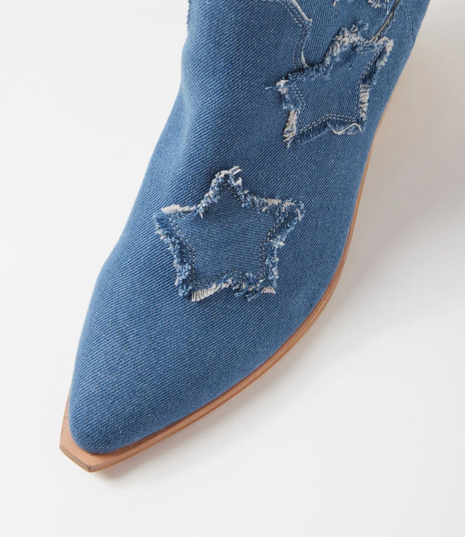 Dibi Denim Ankle Boots