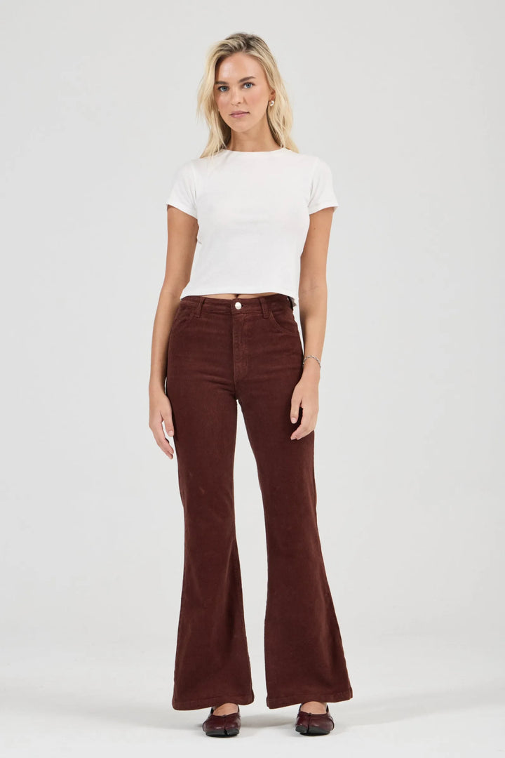 Eastcoast Flare Cord Cognac