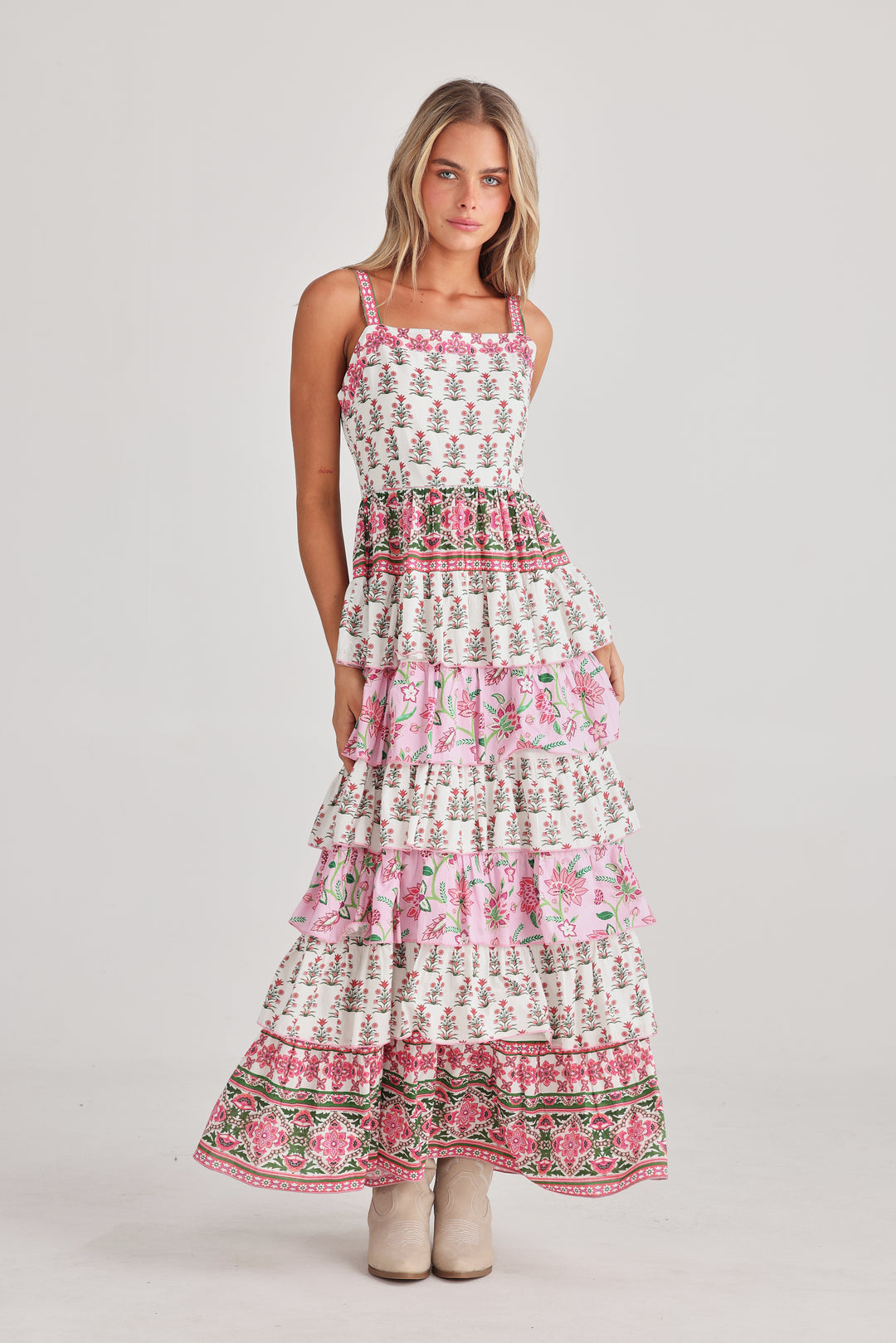 Paloma Dress Strawberry Fields