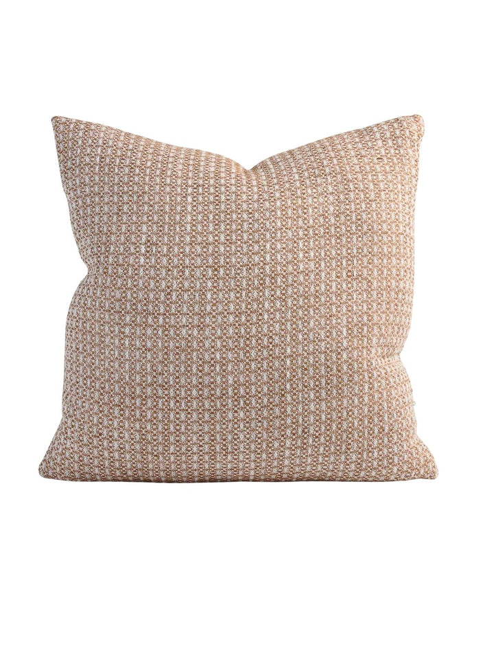 Noah Cushion - Nutmeg/Off White