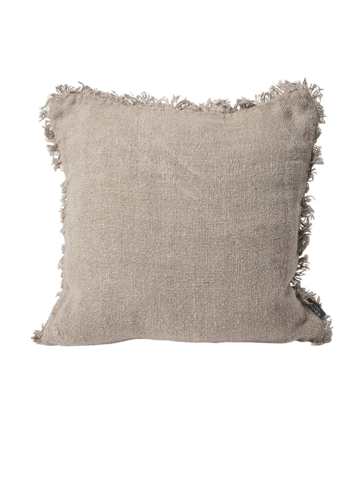 Bedouin Linen Cushion - Natural