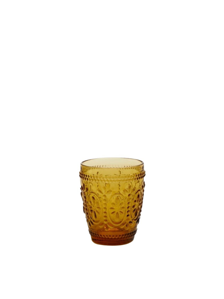 Tumbler Glass Set of 4 - Amber