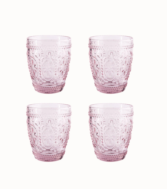 Tumbler Glass Set of 4 - Primrose