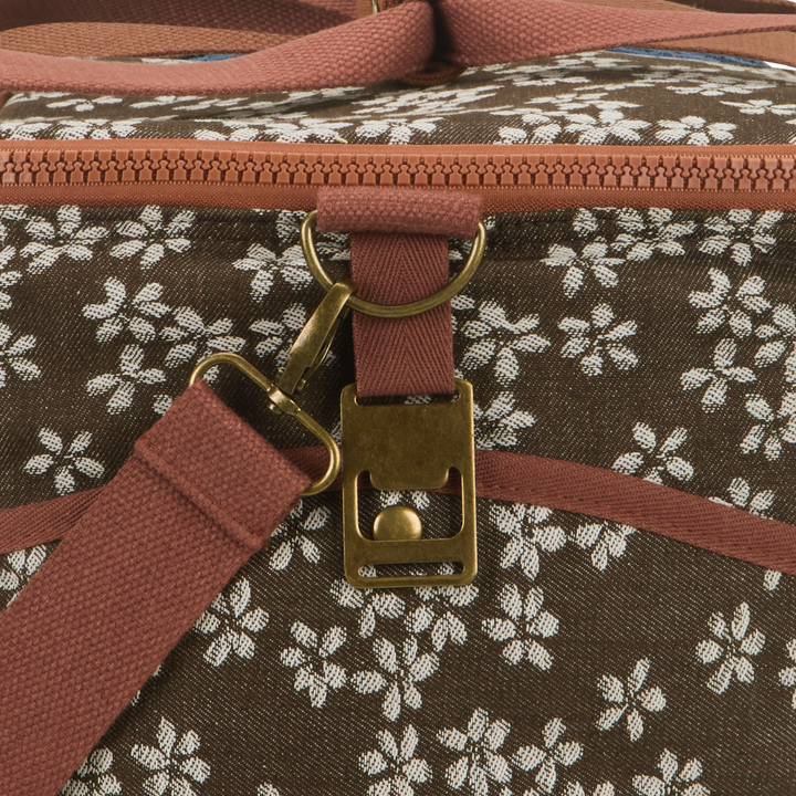 Daisy Denim Large Cooler Bag - Cinnamon