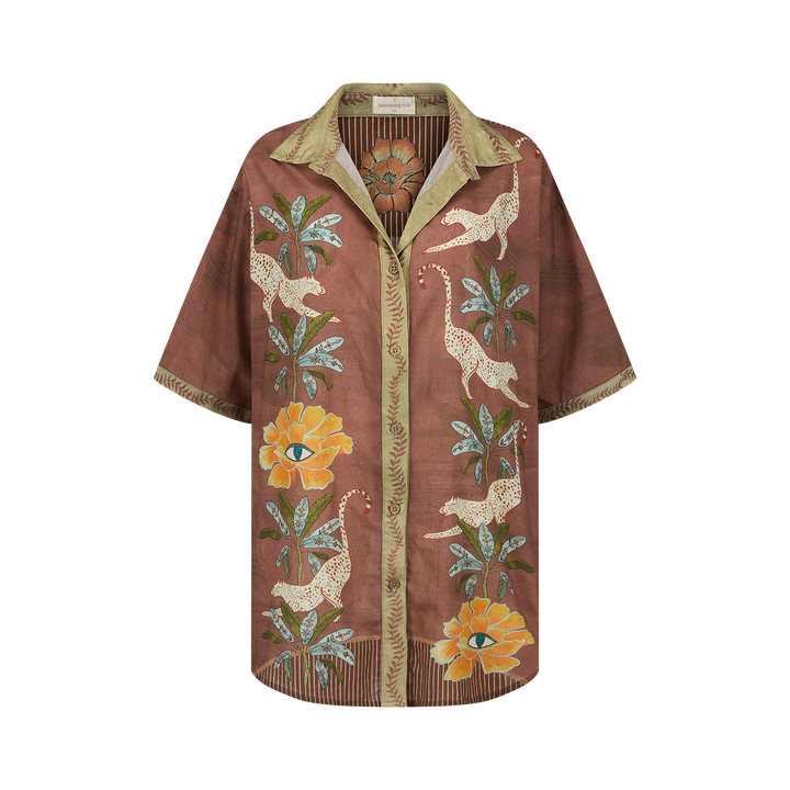Eye of the Jungle Shirt - Hazel