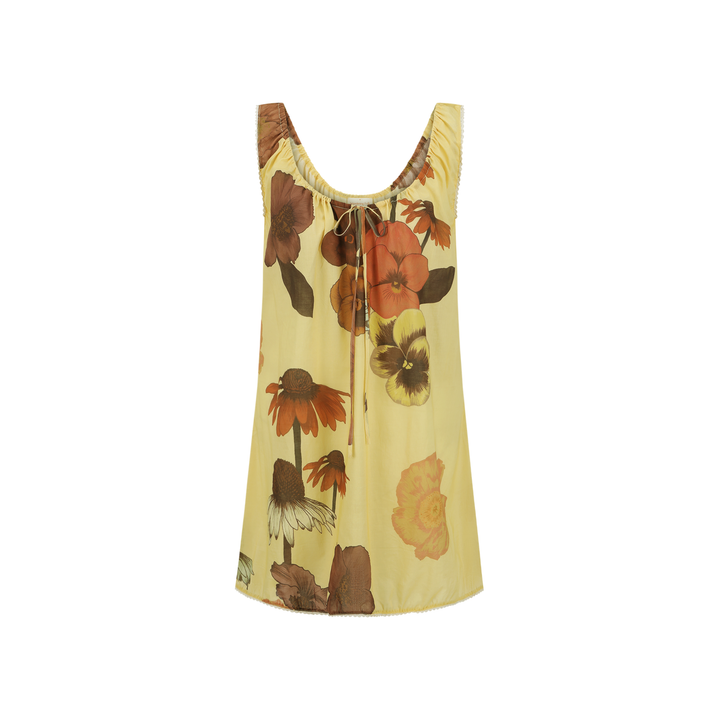 Glades Mini Dress - Chamomile