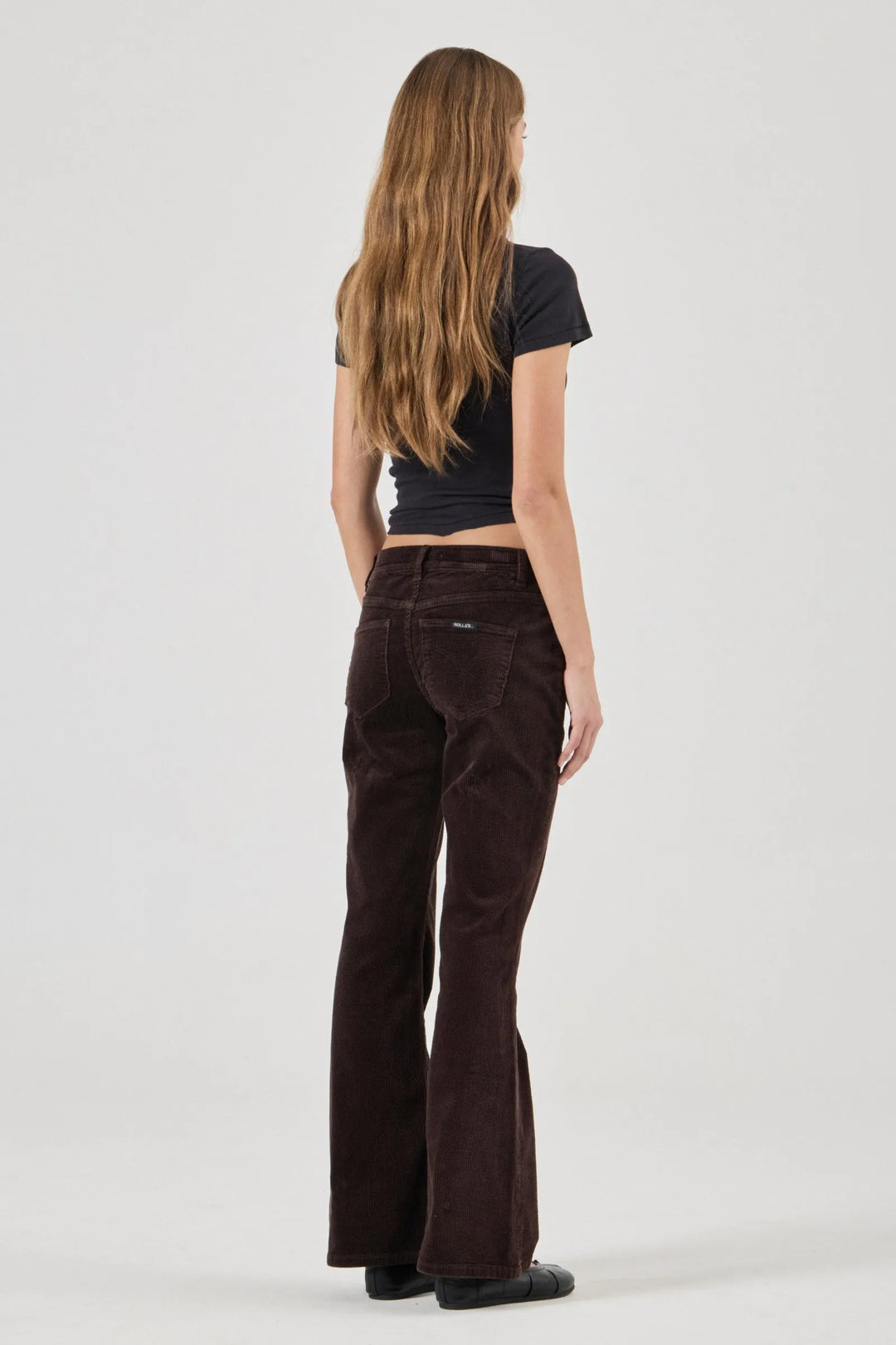 Downtown Flare Jean ~ Espresso Cord