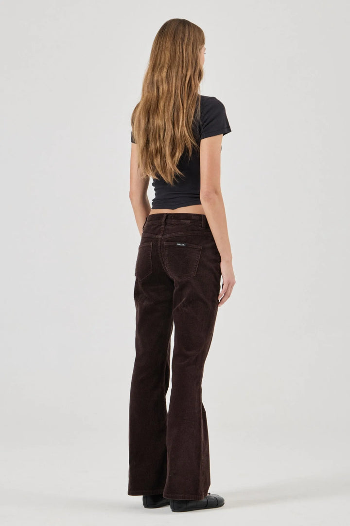 Downtown Flare Jean ~ Espresso Cord