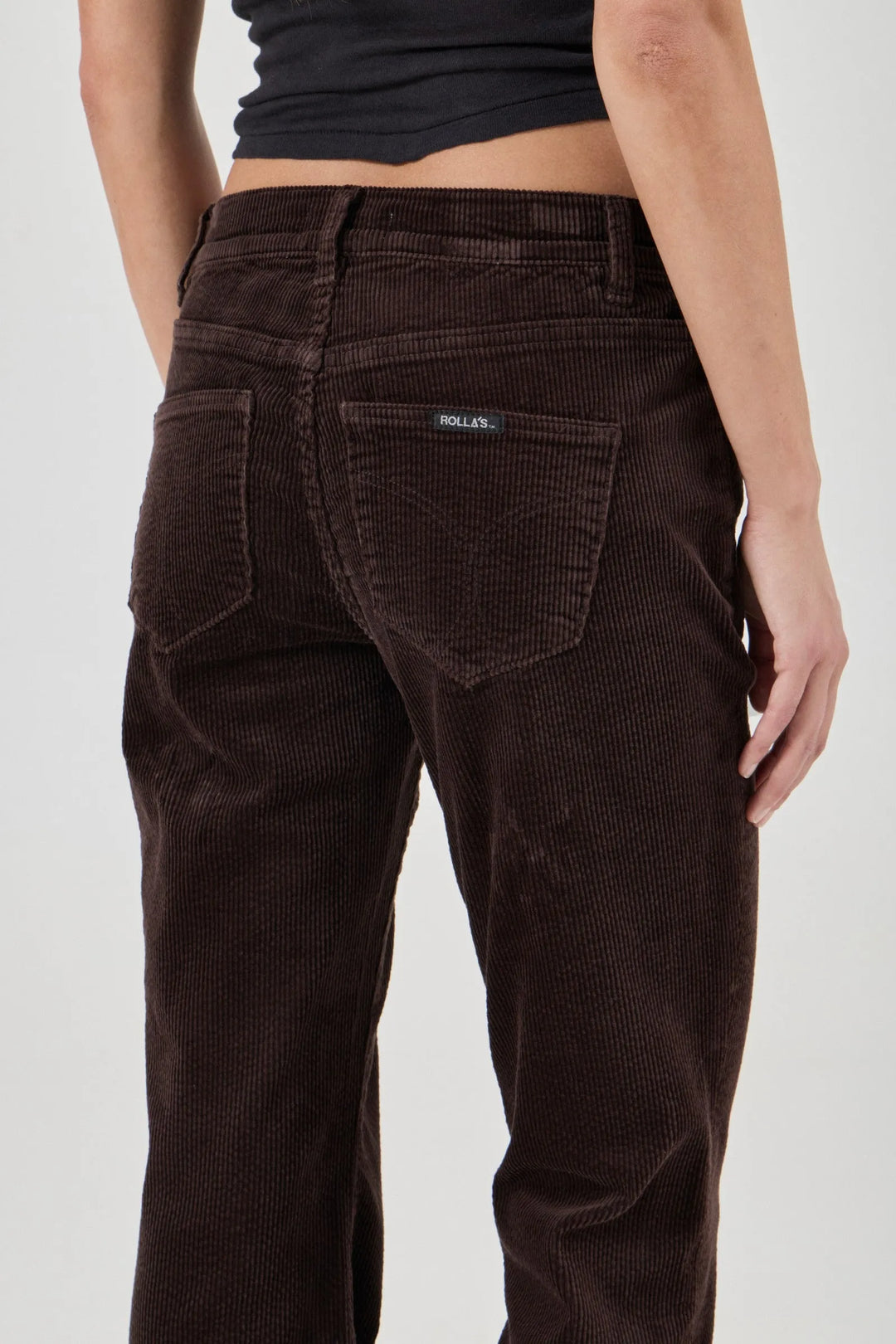 Downtown Flare Jean ~ Espresso Cord