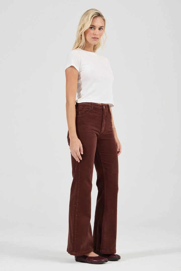 Eastcoast Flare Cord Cognac