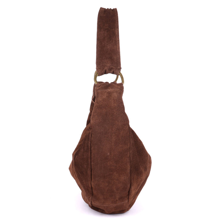 Cynthia Suede Bag | Brown