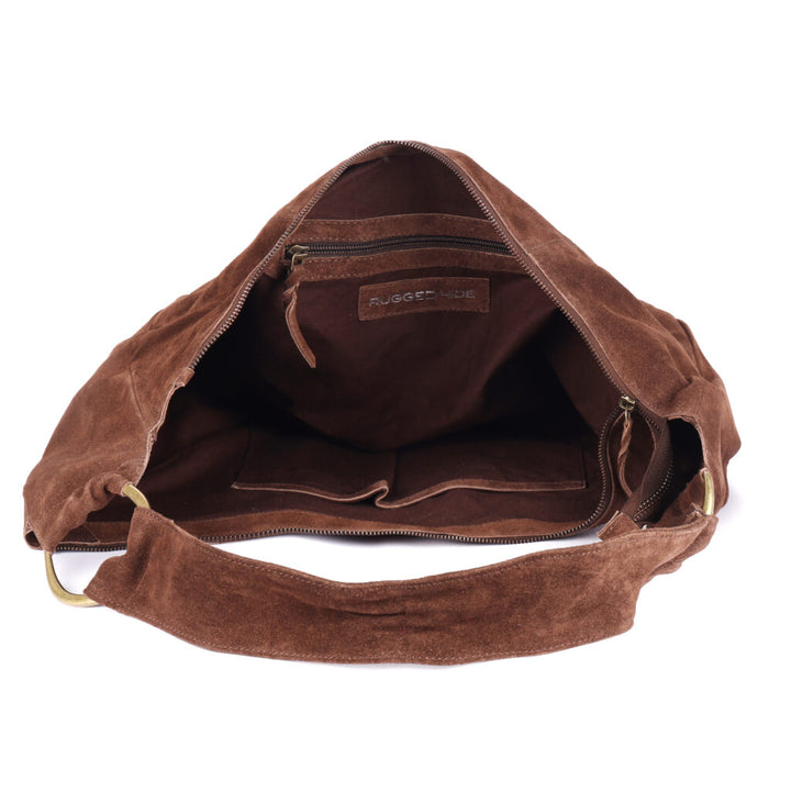 Cynthia Suede Bag | Brown