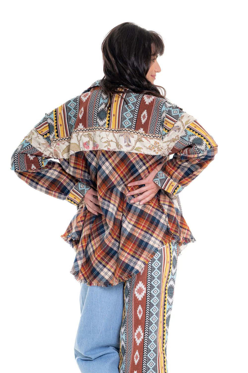 Aztec Patchwork Shirt