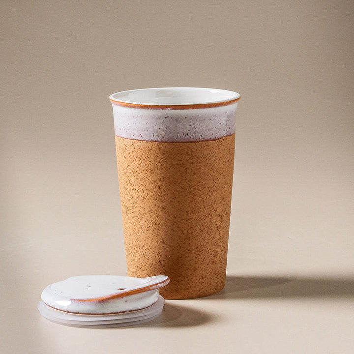 It's a Keeper Ceramic Cup Raw Earth