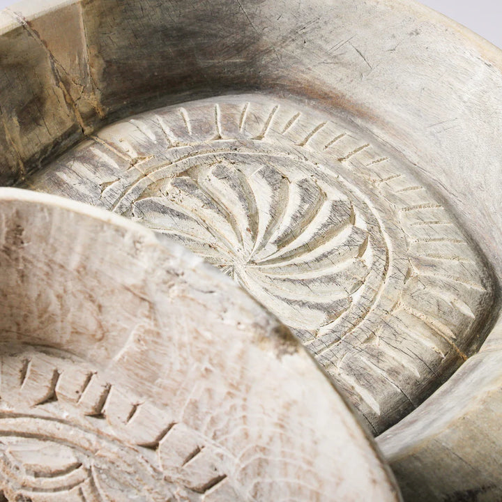 Vintage Indian Parat Bowl