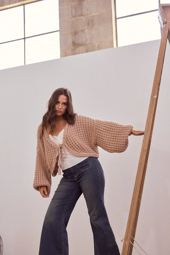 Zinnia Tie Cardi