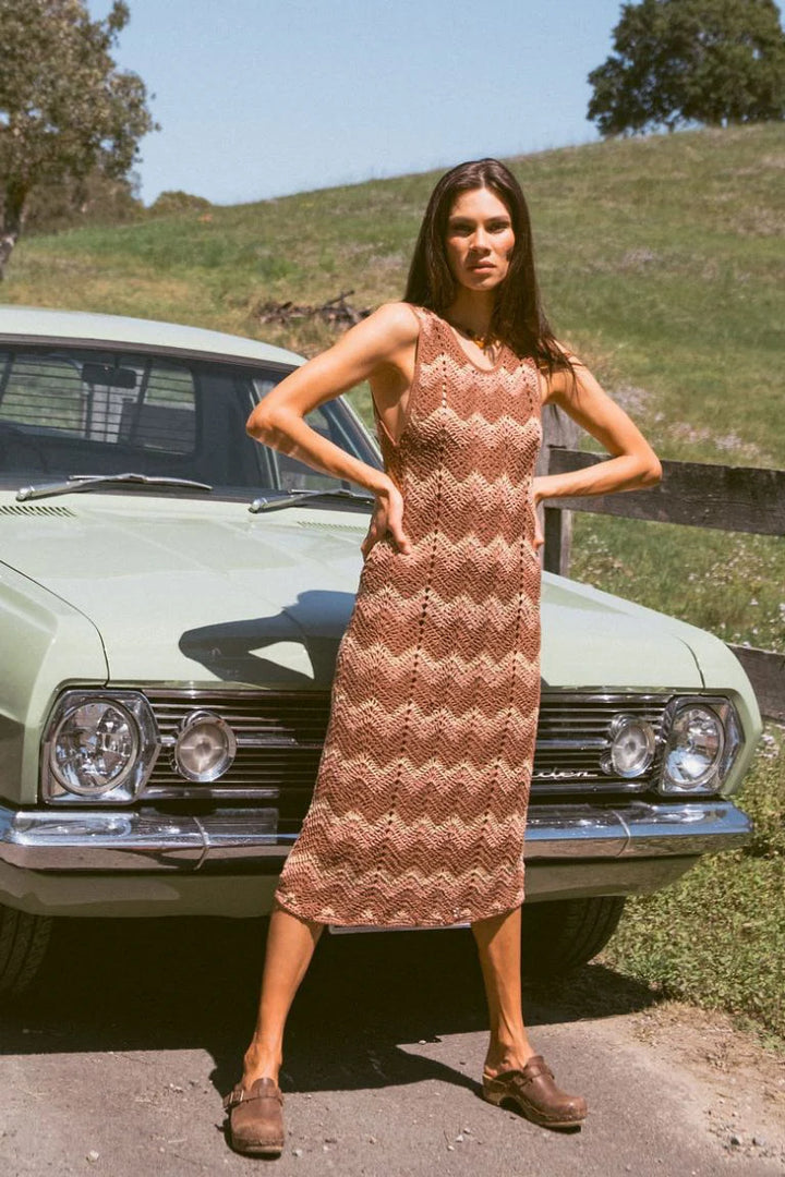 Joni Maxi Dress - Hickory