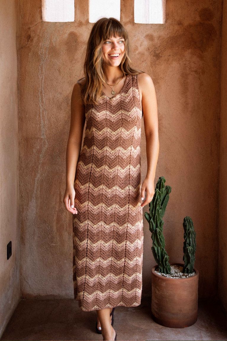 Joni Maxi Dress - Hickory
