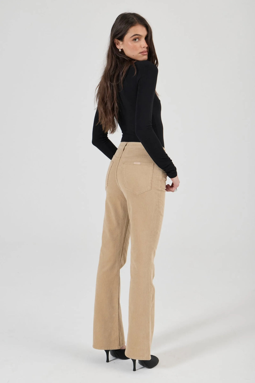 Midtown Boocut Jean - Dune Cord
