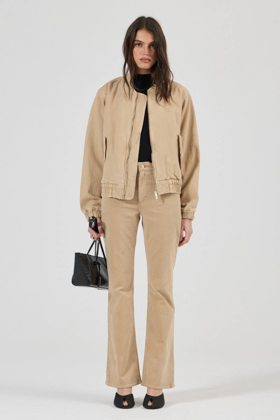 Midtown Boocut Jean - Dune Cord