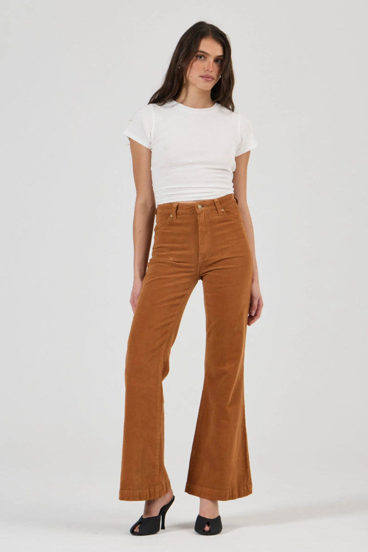 Eastcoast Flare Jean - Caramel Cord