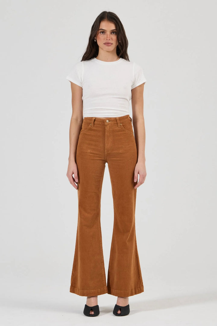 Eastcoast Flare Jean - Caramel Cord
