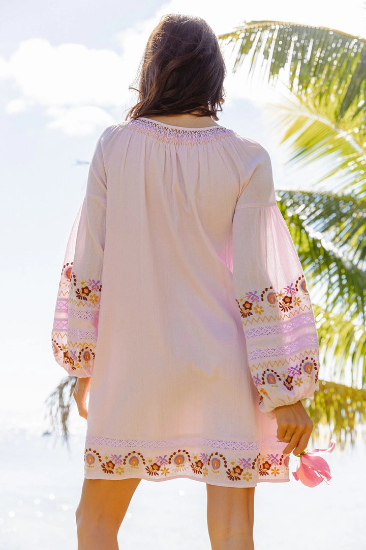 Iris Mini Dress - Petal