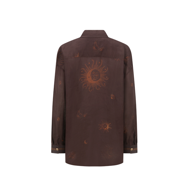 Dreamy Moons Long Sleeve Shirt