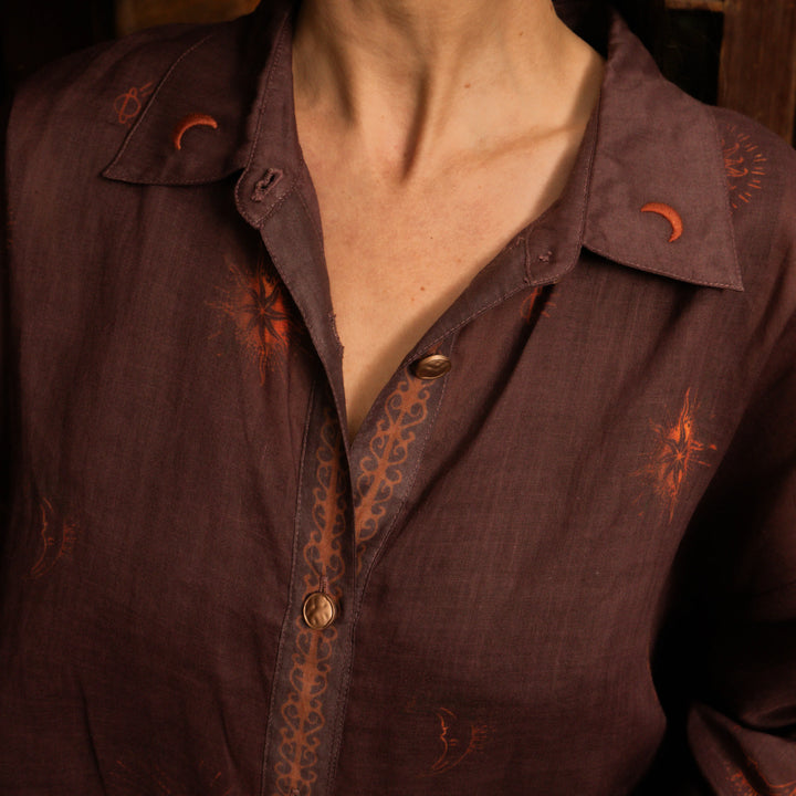 Dreamy Moons Long Sleeve Shirt