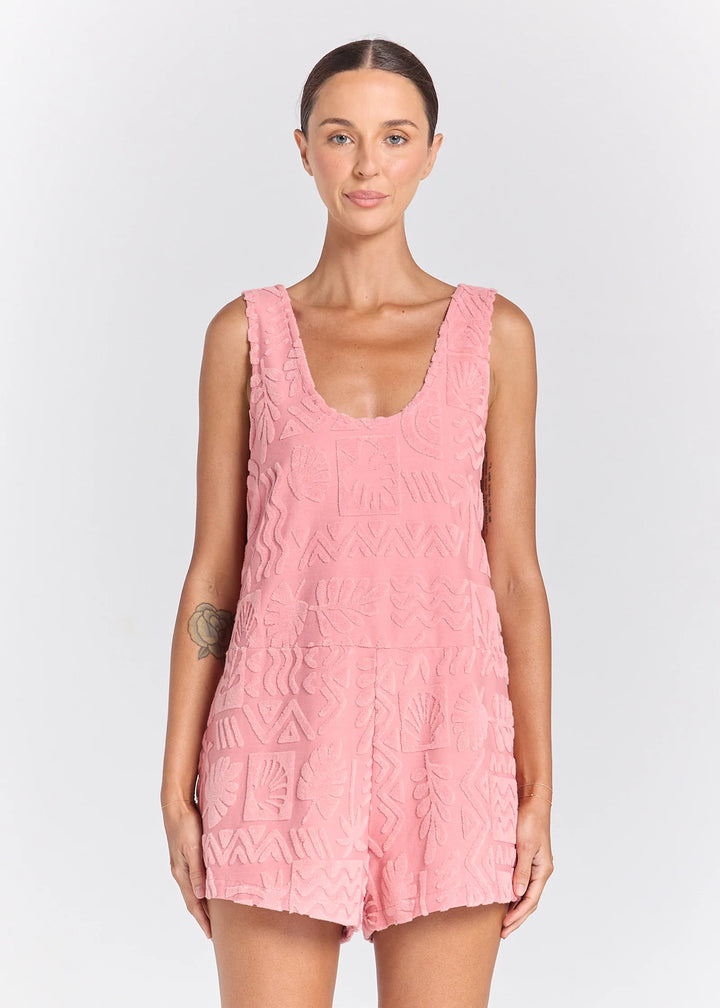 Mai Tai Romper - Rose