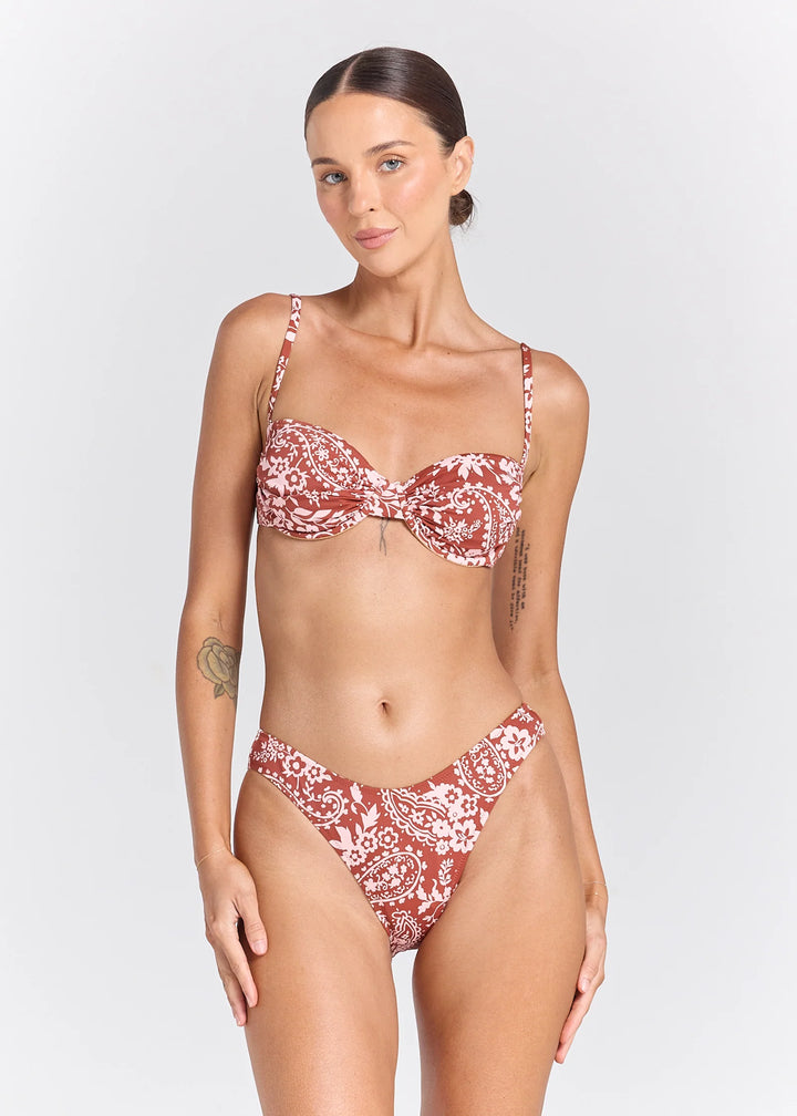 Havana Sunlover Bikini Top - Mulberry