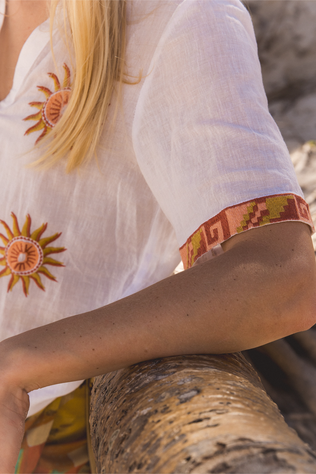 Helio Blouse in Autumn Sun