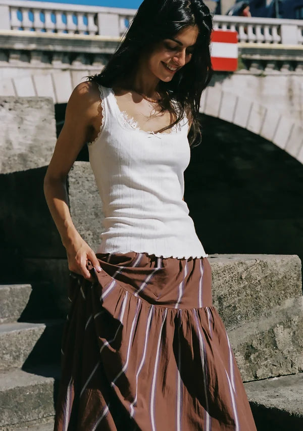 Mazie Tank - White