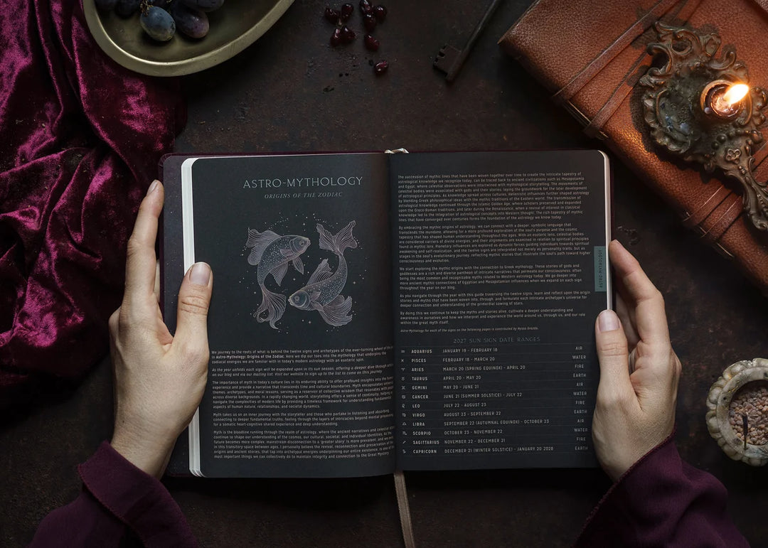 2027 Astrological Planner ~ Pomegranate