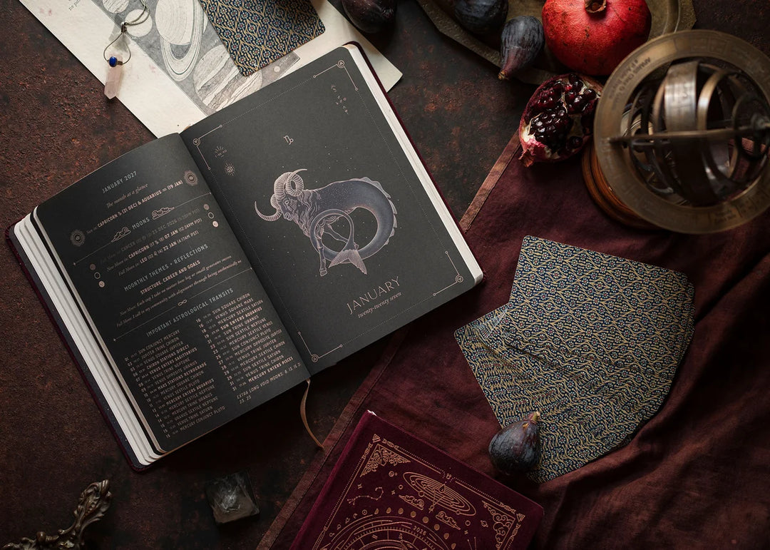 2027 Astrological Planner ~ Emerald