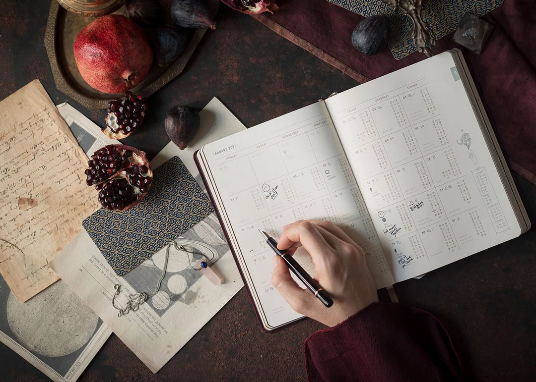 2027 Astrological Planner ~ Emerald
