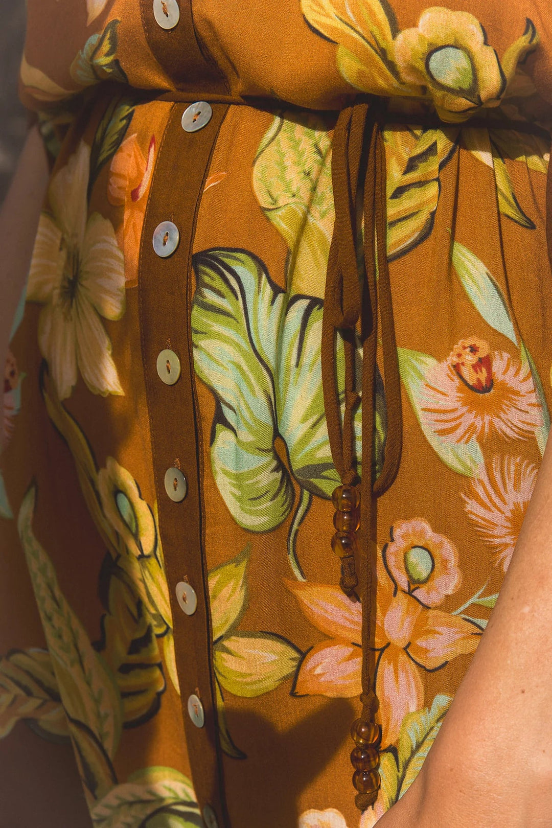 Lois Shirt Dress - Marigold