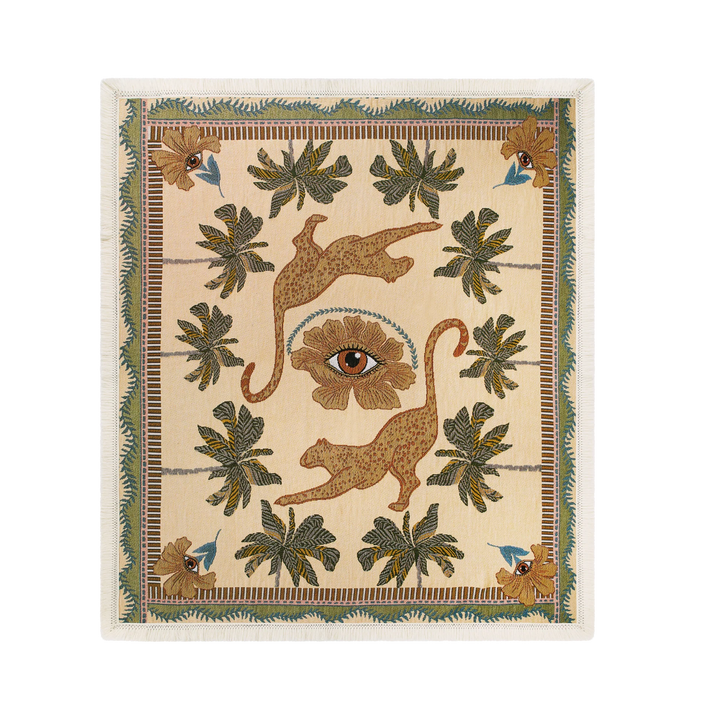 Eye of the Jungle Throw - Dune