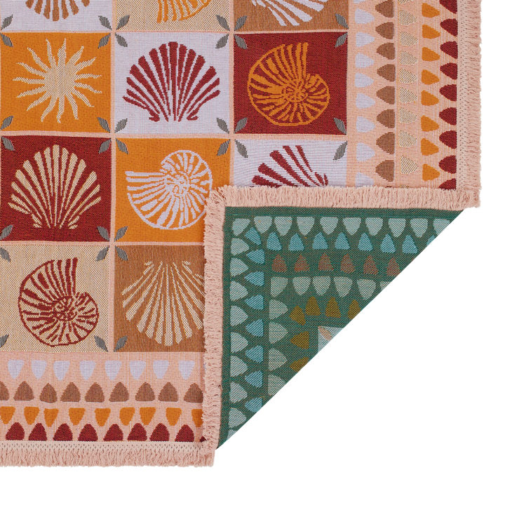 Seashell Throw ~ Sand